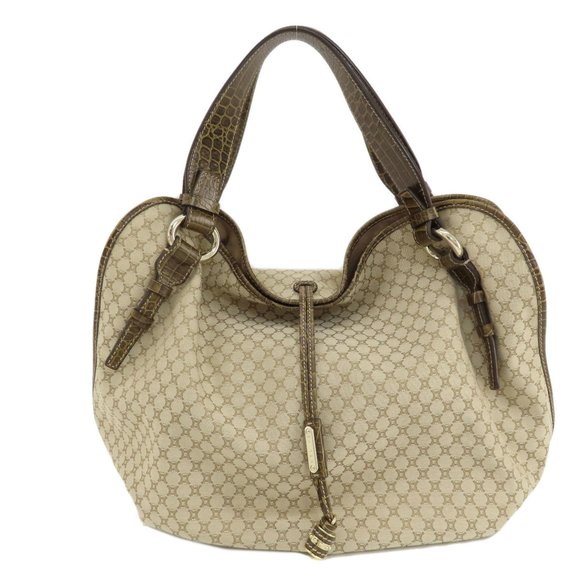 Celine Macadam Tote Bag Canvas Women's CELINE - Picture 1 of 11